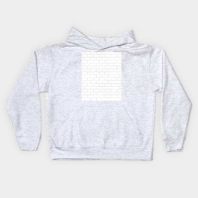 White Brick Kids Hoodie by NewburyBoutique